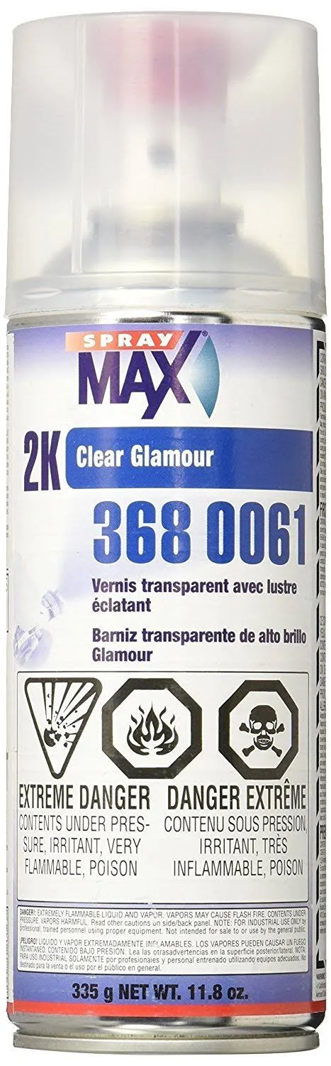 SprayMax 3680061 2K Glamour High Gloss Aerosol