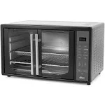 Oster Extra Large Single Pull French Door Turbo Convection Toaster Oven w/ 2 ...