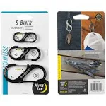 Nite Ize S-Biner SlideLock - 3 Pack - Black