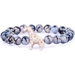 Giraffe Tracking Bracelet, Elastic, Supports Somali Giraffe Project, One Size Fi