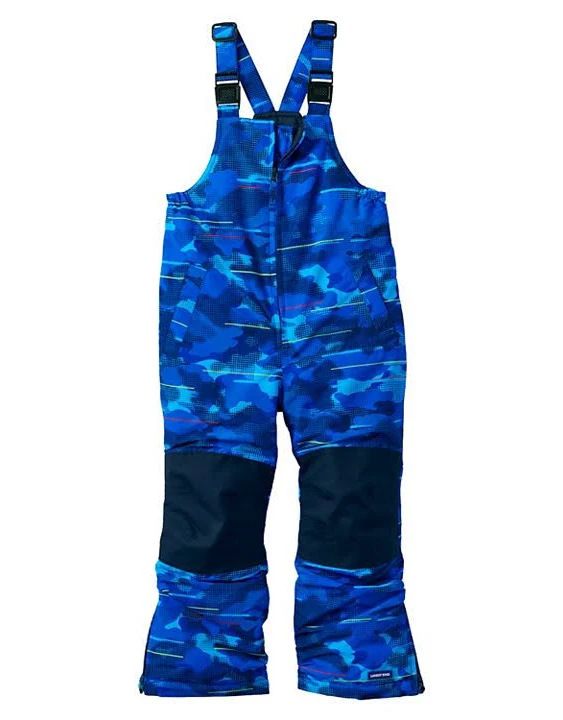 Kids Squall Waterproof Insulated Iron Knee Snow Bibs