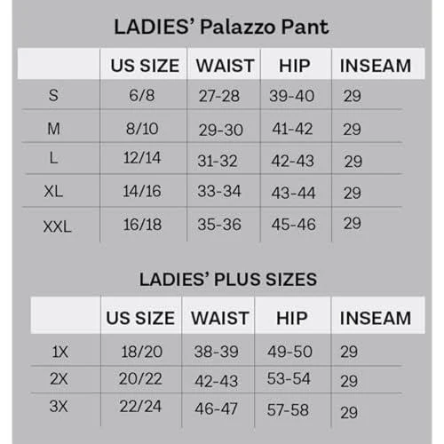 Real Essentials 3 Pack Soft Pallazo Pajama Pants for Women, Wide Leg Comfy Casual Lounge Yoga Capri Pants (Plus Size)