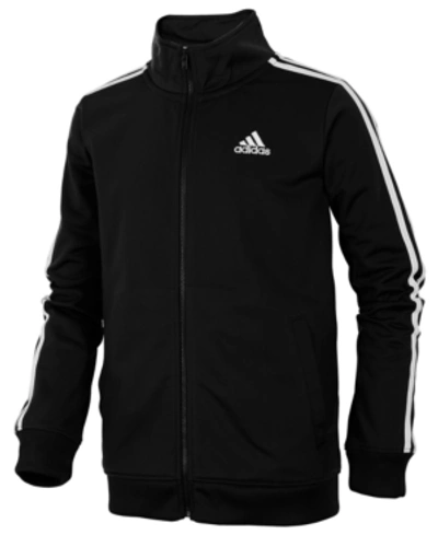 Adidas Toddler Boys Iconic Tricot Jacket - Black - Size 4T