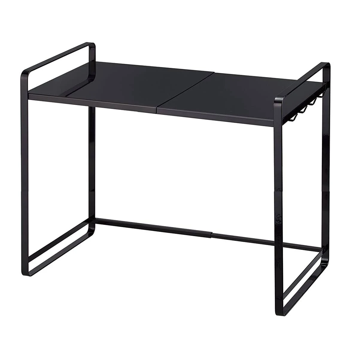 Yamazaki Home Tower Expandable Kitchen Counter Organizer - Black