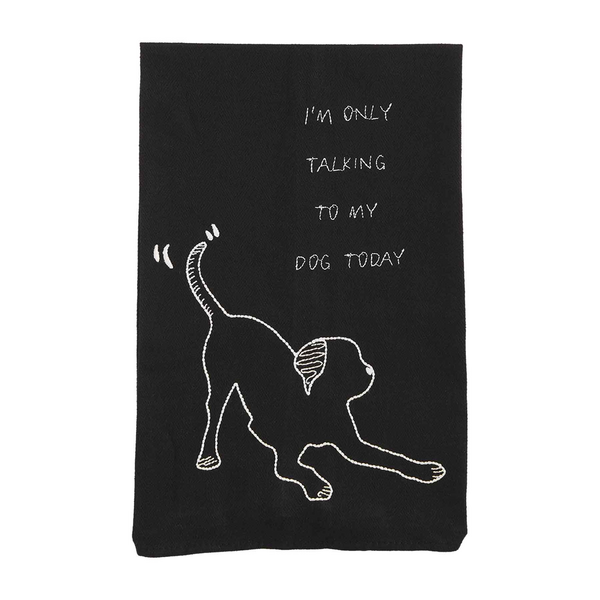 im only talking dog towel