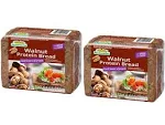 Mestemacher Whole Grain Bread (Protein Walnut, 8.8 oz, pack of 2)