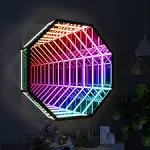 Octagon 3D Infinity Mirror Light, Large ( 27.6" / 70cm)