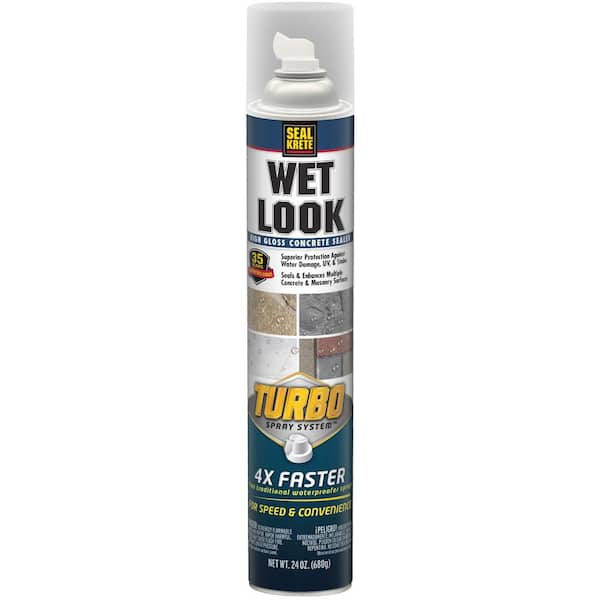 Seal-Krete Wet Look Turbo Concrete Sealer Spray 357925