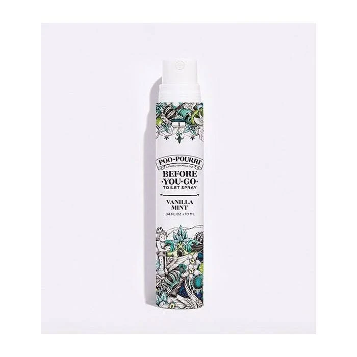 Poo-Pourri - VM-10ML - Vanilla Mint Scent Odor Eliminator 10 ml Liquid