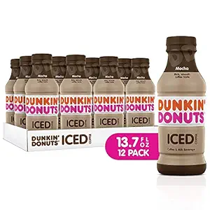 Dunkin Donuts Iced Coffee Mocha