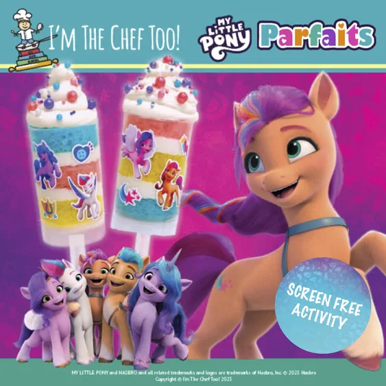 I'm The Chef Too! My Little Pony Parfaits Kit, DIY Kids Baking Kit, Educational ...