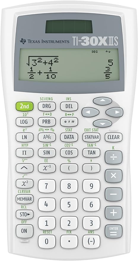 Texas Instruments TI-30XIIS Scientific Calculator, Red