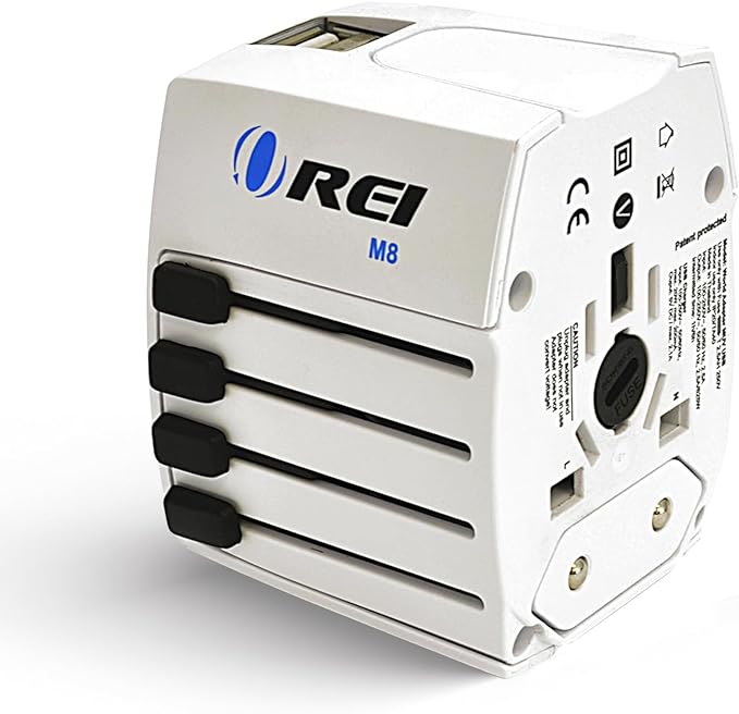 OREI Travel Plug Adapter USB