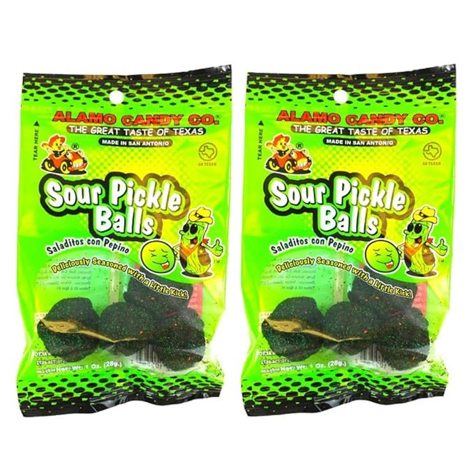 Alamo Candy Sour Pickle Balls