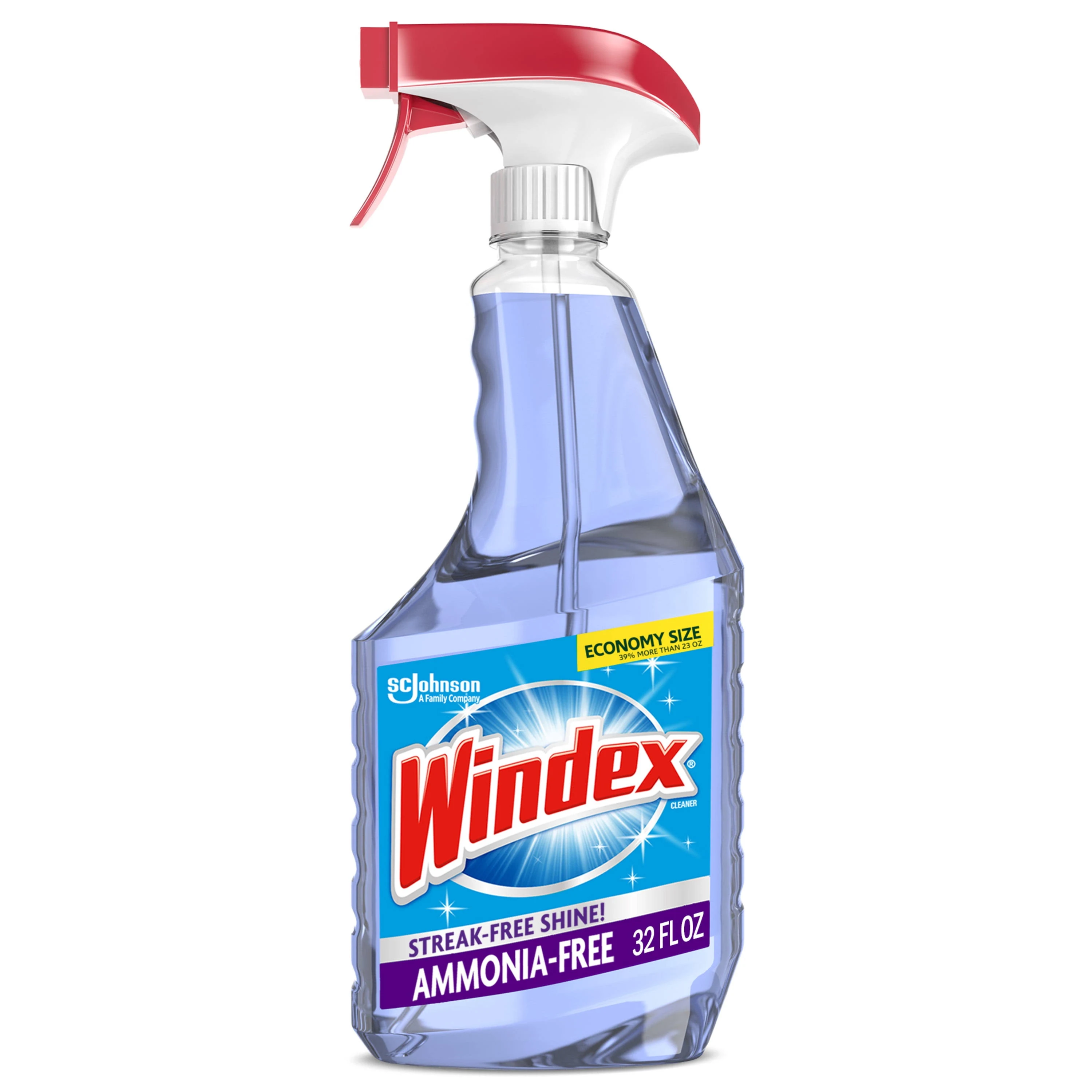 Windex Ammonia Free Crystal Rain Scent Glass Cleaner