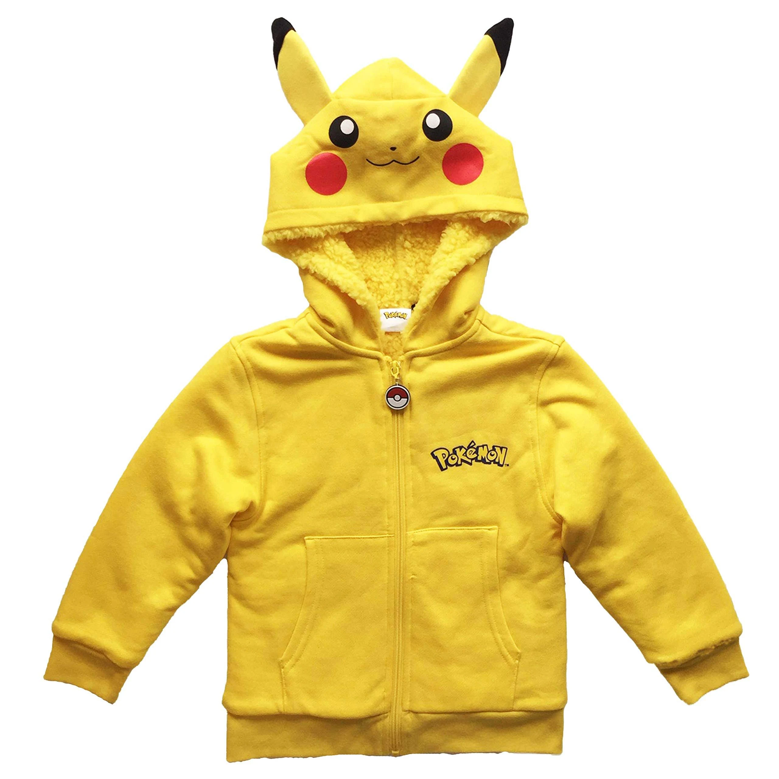 Pokemon Pikachu Boys Sherpa Fleece Hoodie