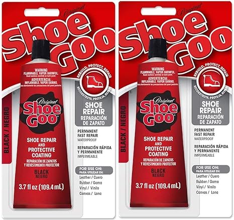 Shoe Goo 3.7oz Black, Size: 2 Pack