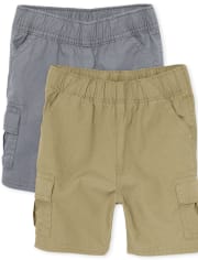 The Children's Place Baby Boys Pull On Cargo Shorts