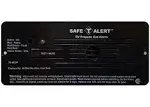 MTI Industries 30-442-P-BL Safe T Alert 12V Propane Alarm Flush Mount Black