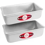 Fat Daddio's Anodized Aluminum Bread Pans, 9 x 5 x 2-1/2 - Set of 2 | Bakedeco