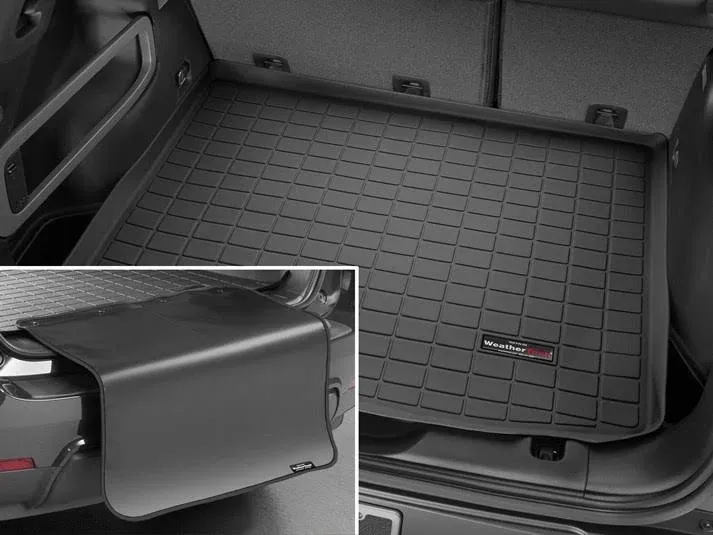 WeatherTech 401364SK - Black Cargo Liner with Bumper Protector