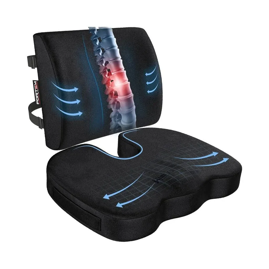 FORTEM chair Cushion for Office Lumbar Support for chair