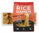 Lotus Foods Gourmet Organic Millet and Brown Rice Ramen Noodles,