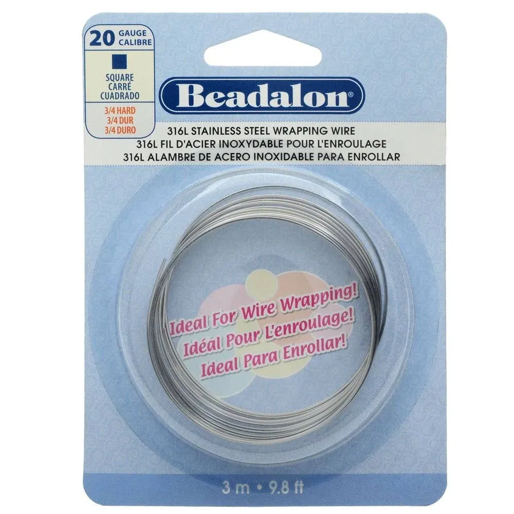 Square - 20 Gauge; 3M - Stainless Steel Wrapping Wire