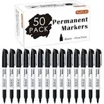 Shuttle Art Permanent Markers 50 Pack