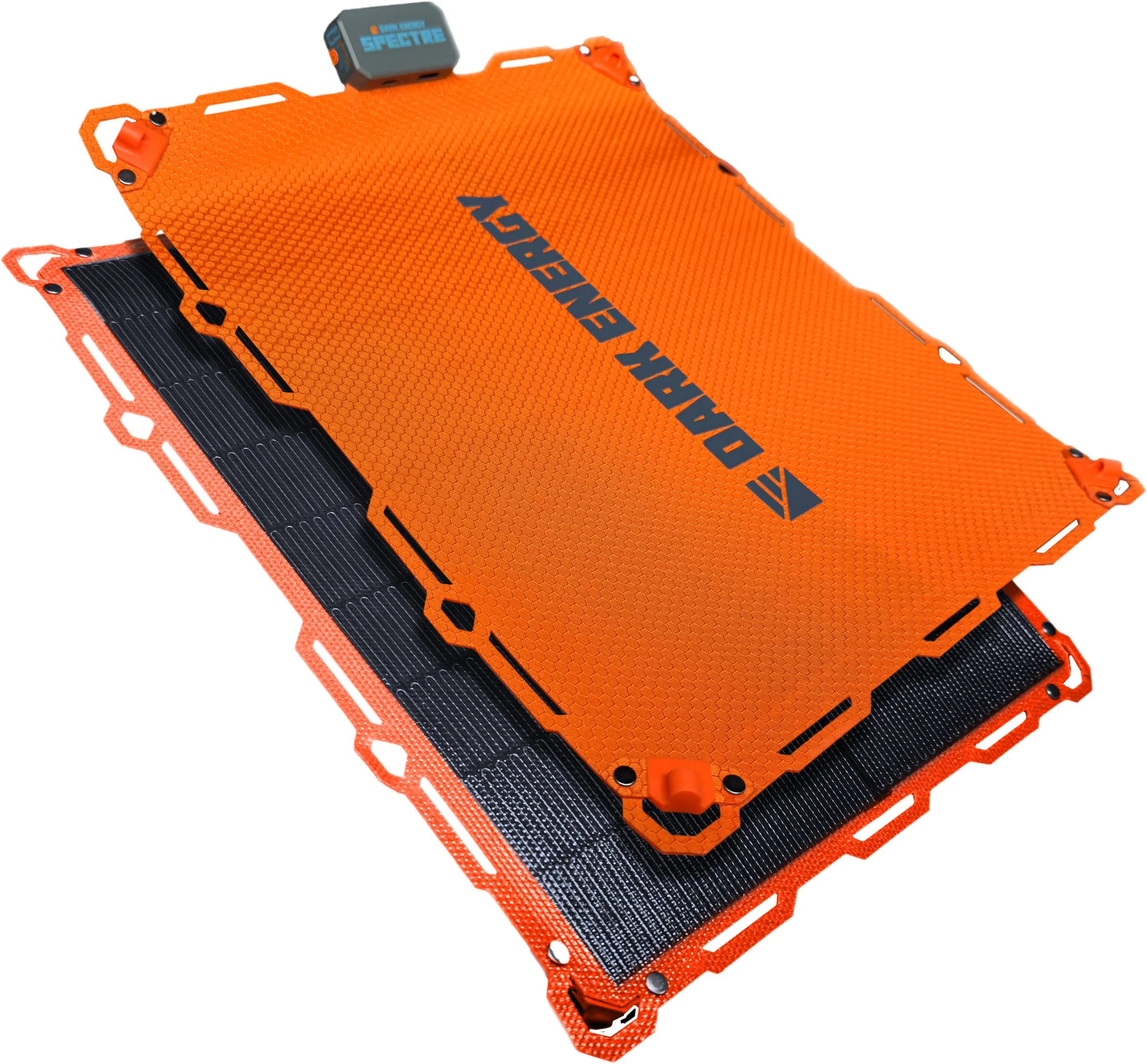 Spectre Solar Panel 15W - Ultra-Lite & Ultra-Durable Solar Panel with USB-A Charging Cable (HI-Vis Orange)