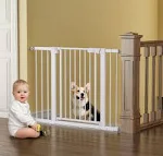 BabyBond 27-43&#034; Easy Install Baby Gate for Stairs, Extra Wide Baby Gates for ...