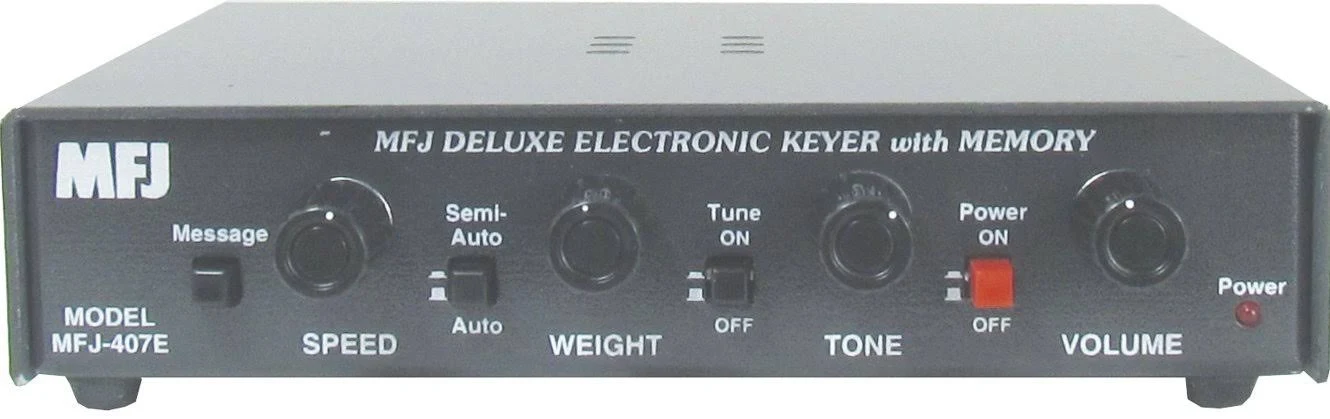 MFJ-407E Deluxe Electronic Keyer With Memory