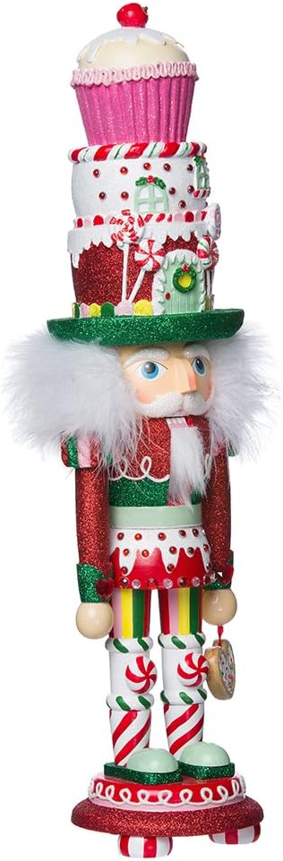 Kurt Adler 18" Hollywood Cupcake and Sweets Nutcracker