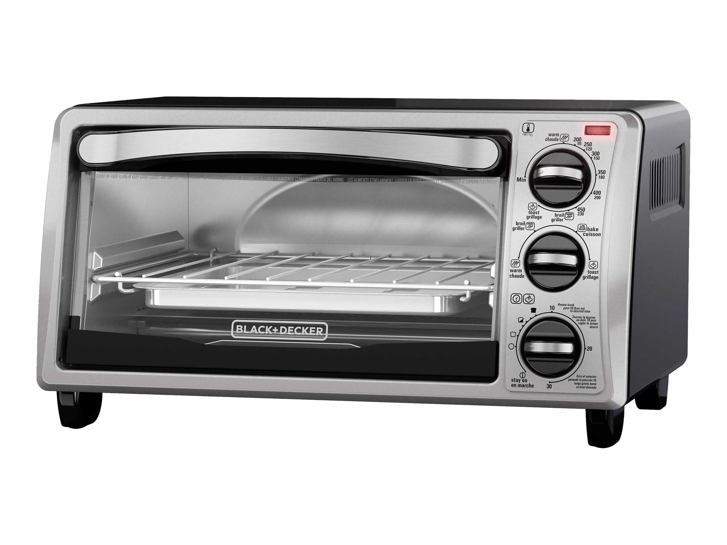 Black & Decker 4-Slice Toaster Oven - To1313sbd