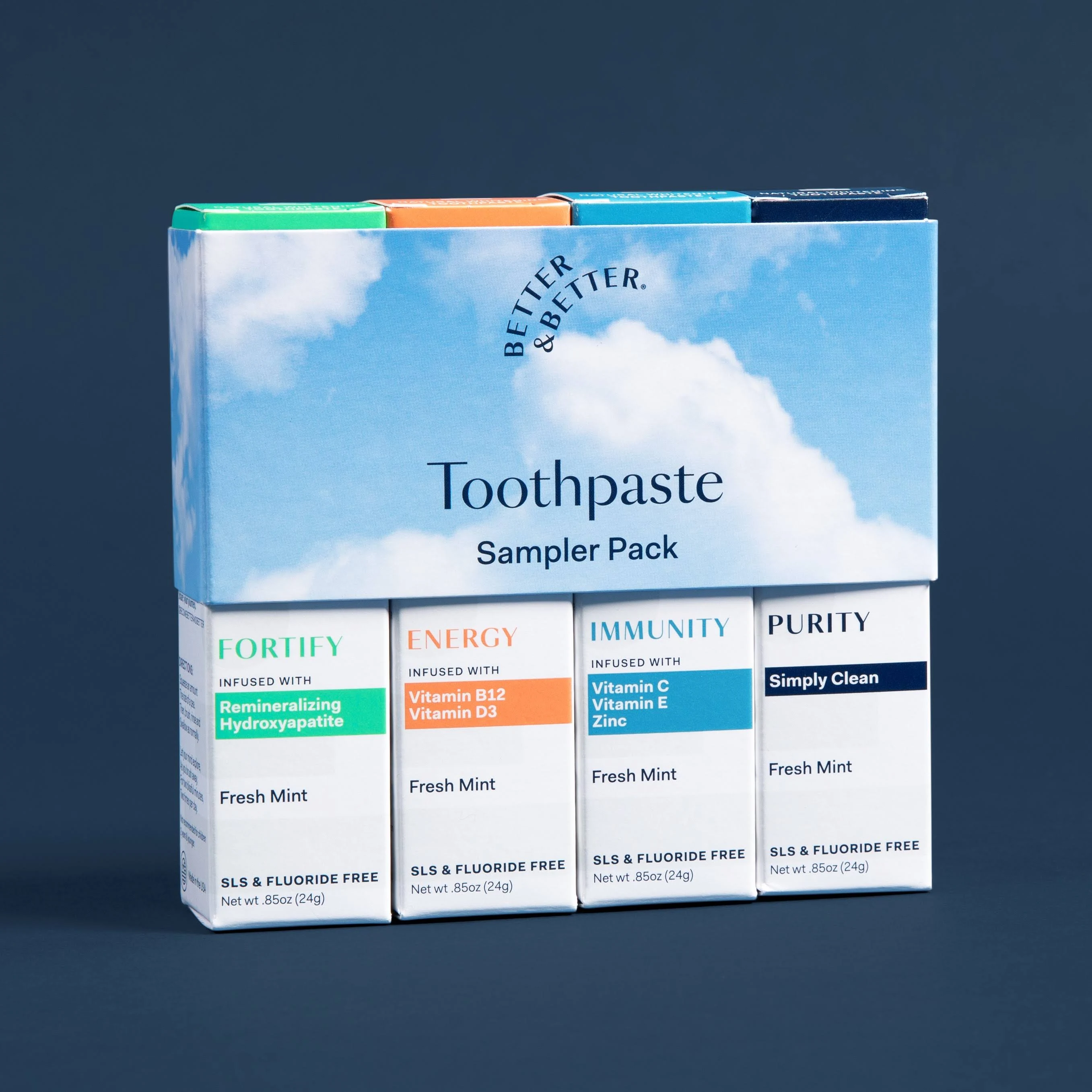 Better & Better Toothpaste Sampler Pack