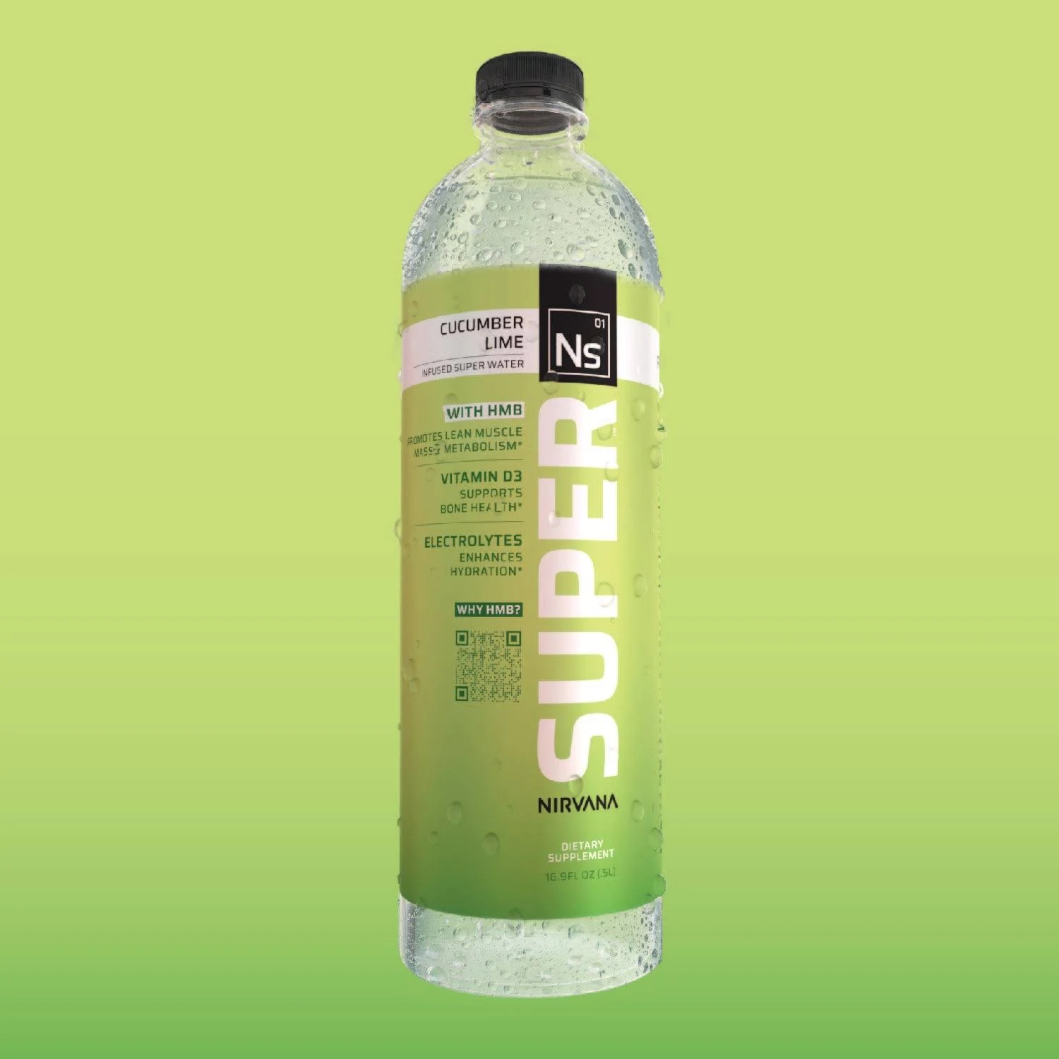 Nirvana Super Water Cucumber Lime 12pk