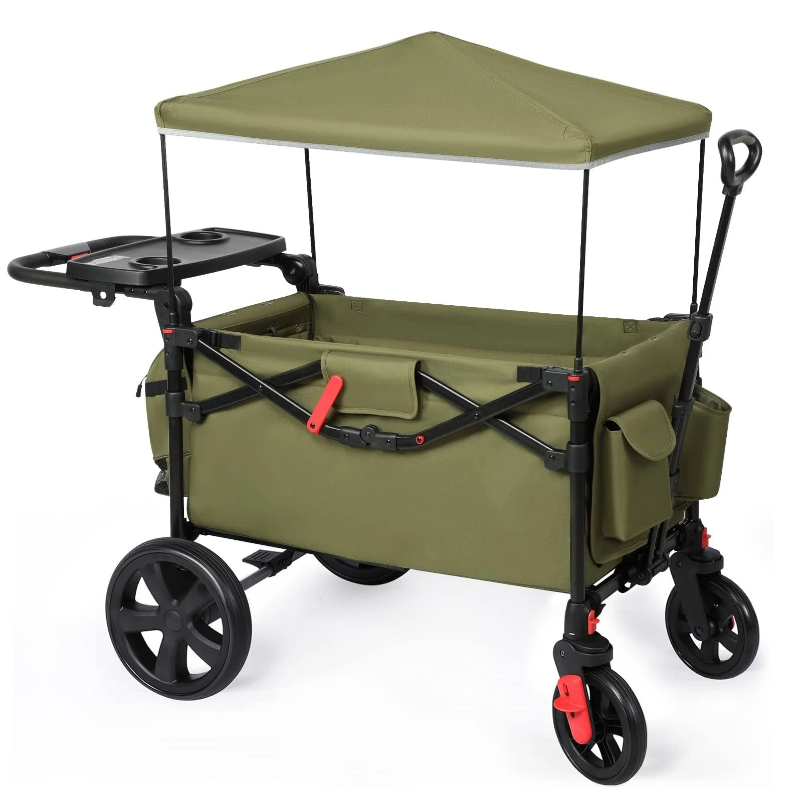 Ever Advanced Foldable Wagon, 2 Seater New!!