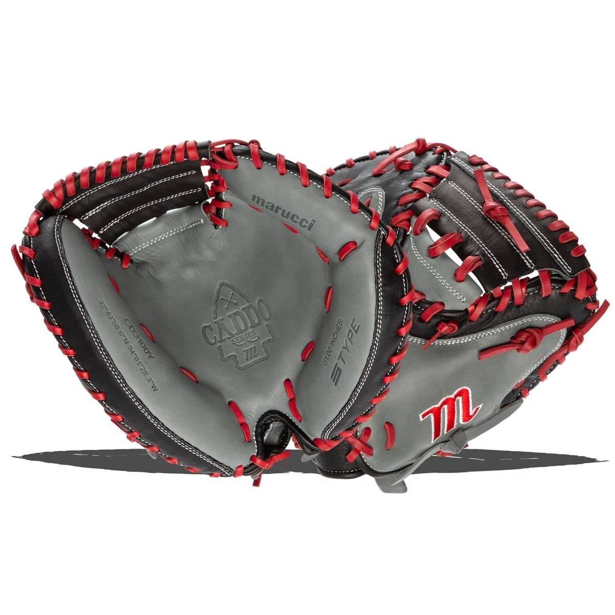 Marucci Caddo Series 31" Youth Baseball Catcher's Mitt: Mfgcadd3100