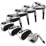 Powerbilt EX-550 Hybrid/Irons Set 4-PW+SW (Graphite, SENIORS) Golf NEW