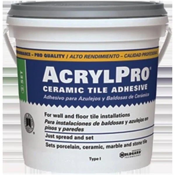 Custom ARL40003 Acrylpro Ceramic Tile Adhesive 3.5 Gallon