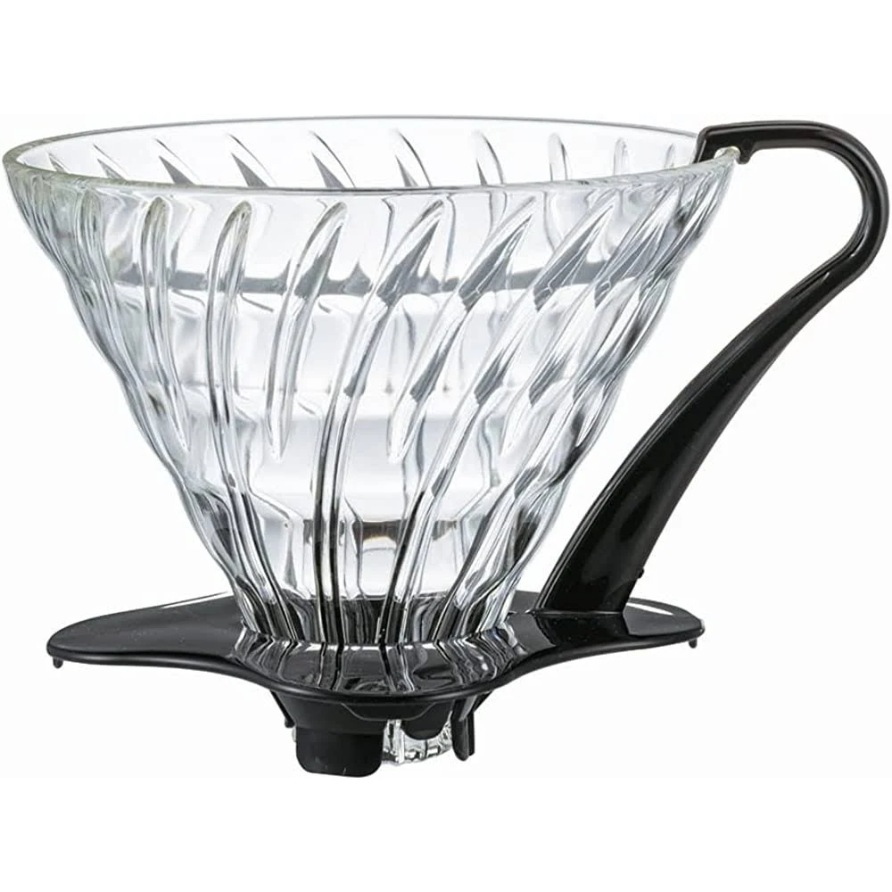 Hario V60 Glass Coffee Dripper Size 03. Black