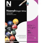 Neenah Paper Bright White Cardstock 91904