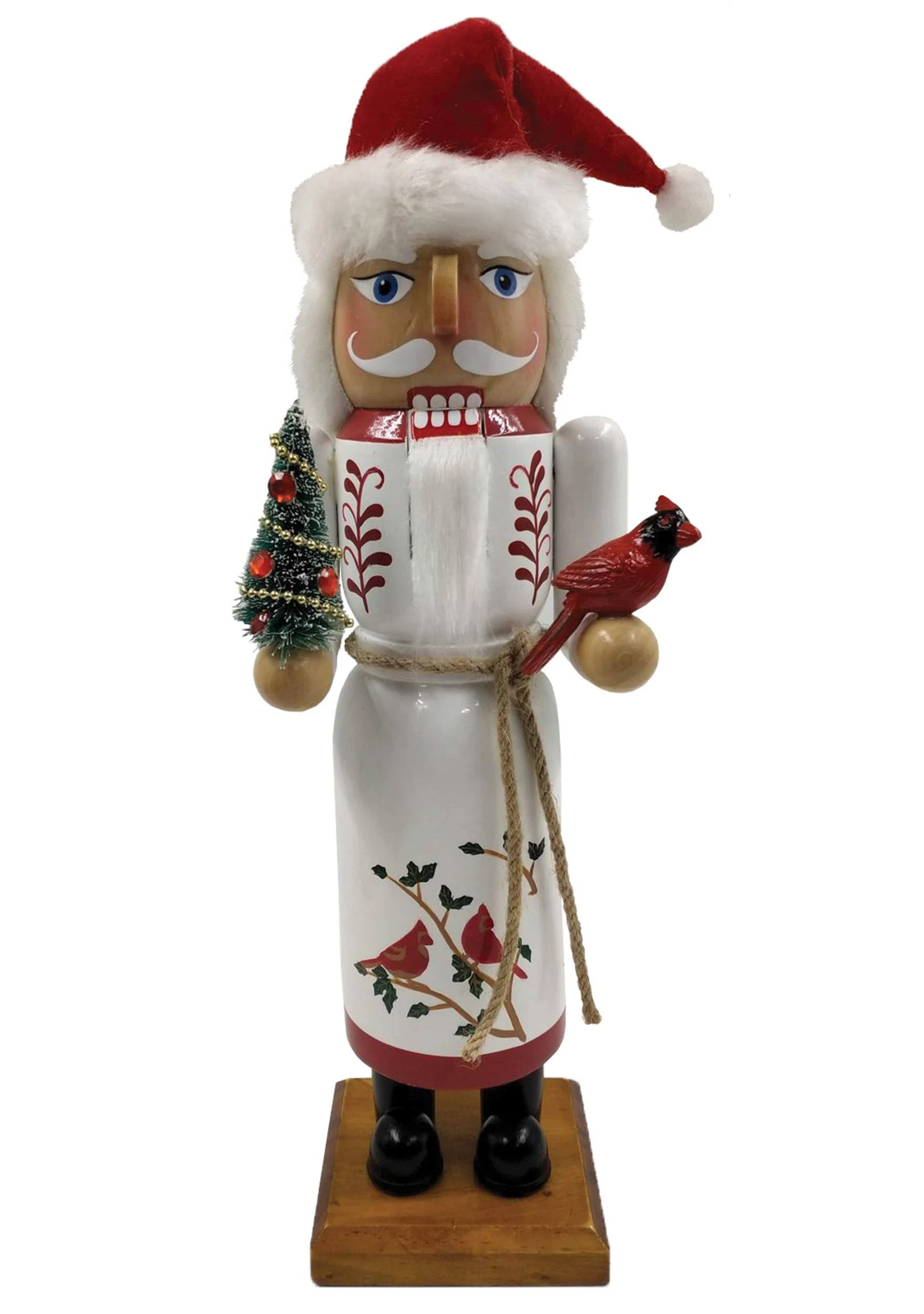 14 inch Cardinal Claus Nutcracker - green - Bed Bath & Beyond - 34661103