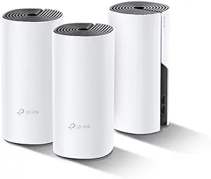 TP-Link Deco Powerline Hybrid Mesh WiFi System(Deco P9) –Up to 6,000 sq.ft Whole Home Coverage, WiFi Router/Extender Replacement,Signal Through Walls, Seamless Roaming, Parental Controls, 3-pack