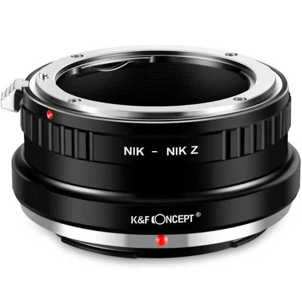 Nikon F/AF AI AI-S Mount Lens to Nikon Z6 Z7 Camera K&F Concept Lens Mount Adapter