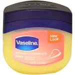 Vaseline 100% Pure Petroleum Jelly, Baby Skin Protectant, 13 Oz,Pack of 4