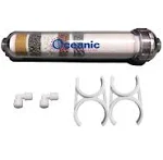 Premier 6 Stage- Inline Alkaline | KDF | Mineral Ph Balancing Drinking Water Filter | 2"x 10"