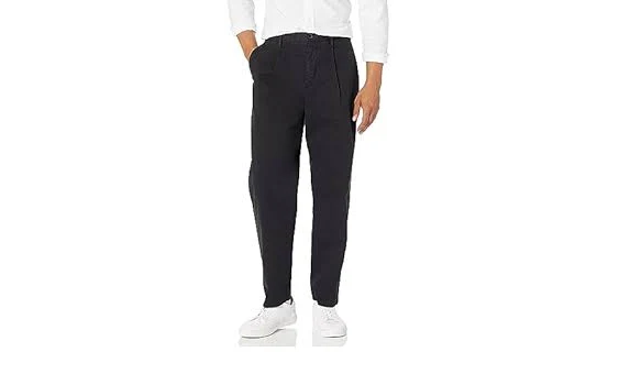 PS by Paul Smith Black Pleated Trousers