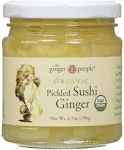 Ginger People, Pickled Sushi Ginger, 6.7 oz (3 Pack)