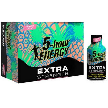 5 Hour Energy Tropical Burst Extra Strength Shots